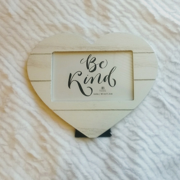 Other - Heart shape picture frame by burnes of Boston